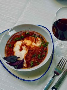 Supra Hummus. Shakshuka